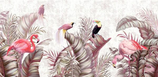 Fotobehang Exotische vogels