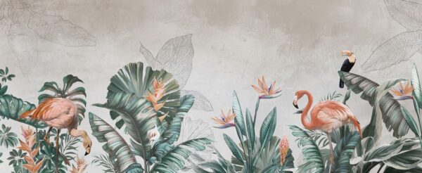 Fotobehang Paradijsbloemen