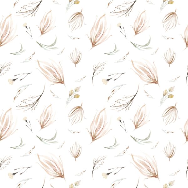 Fotobehang Delicaat plantenmotief