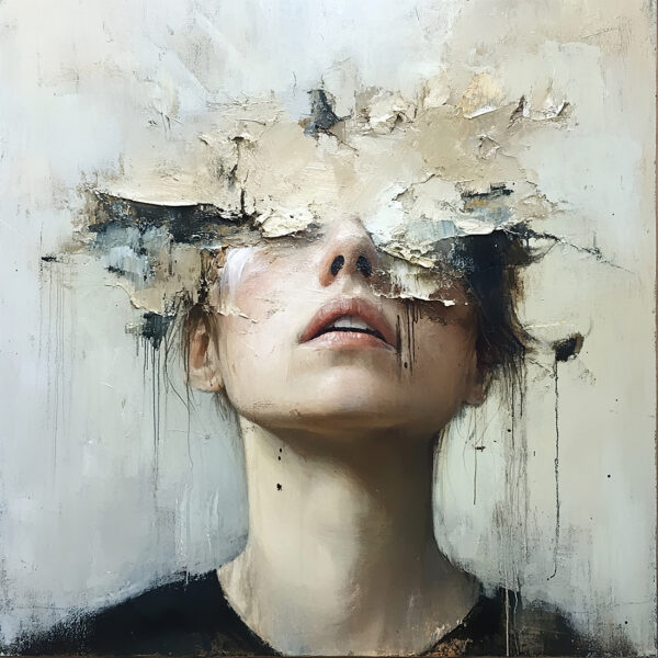 Fotobehang Wazige geest