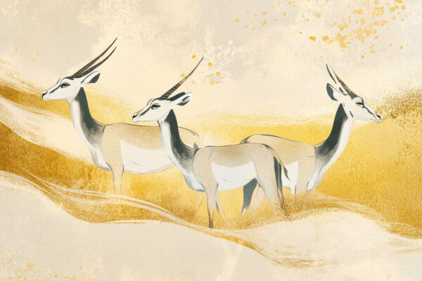 Fotobehang De rust van de woestijn