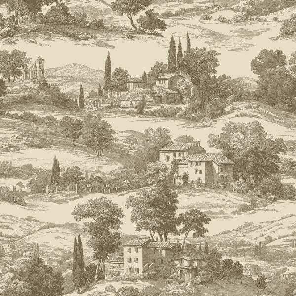 Fotobehang Landschap in beige