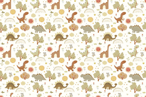 Fotobehang Prehistorisch Land