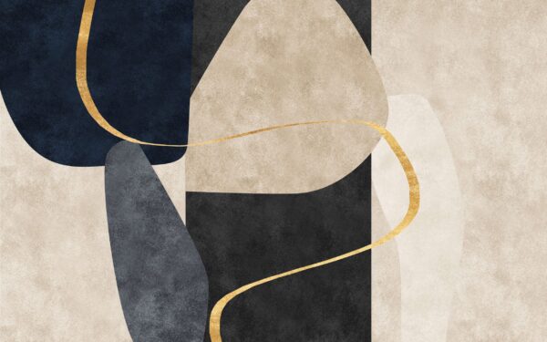 Fotobehang De Zwervende Lijn