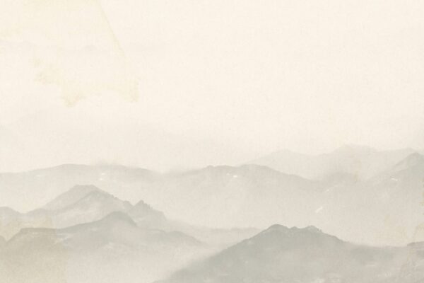 Fotobehang Bergvrede