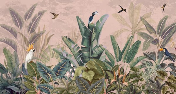 Fotobehang Paradijselijk landschap