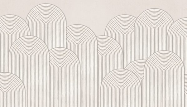 Fotobehang Symmetrische bogen