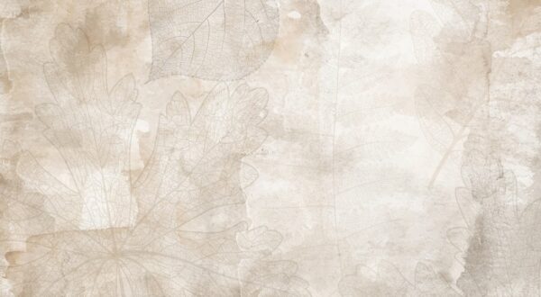 Fotobehang Bladafdruk