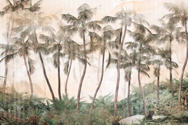 Fotobehang Tropisch bos