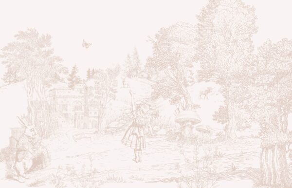 Fotobehang In Wonderland