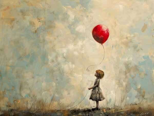 Fotobehang Een moment van vluchtige hoop