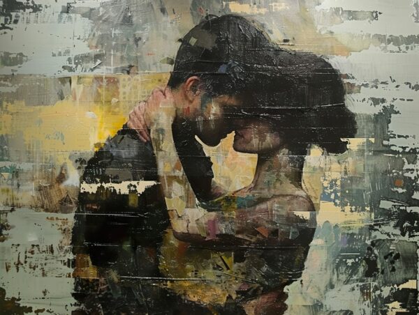 Fotobehang Vervaagd in passie