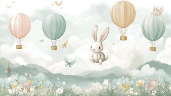 Fotobehang Ballonhemeldromen