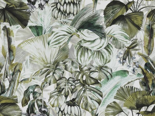 Fotobehang Groene vlechtwerk