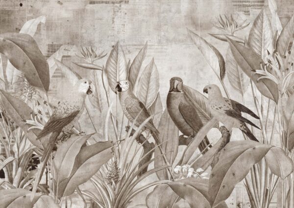 Fotobehang Paradijs Ontmoeting