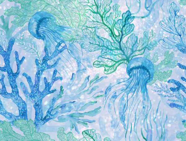 Fotobehang Onderwaterharmonie