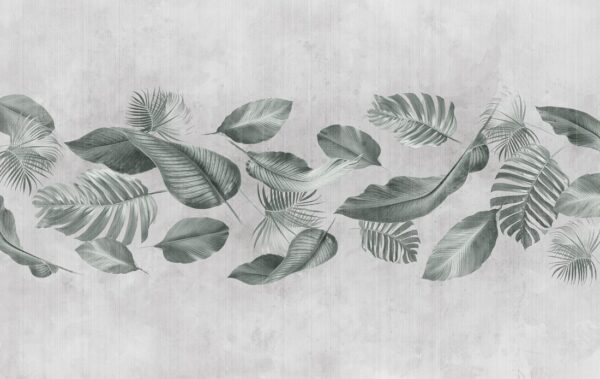 Fotobehang Wuivende bladeren