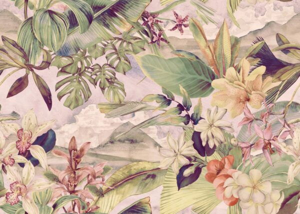 Fotobehang Tropische harmonie