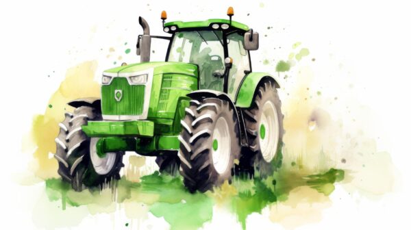 Fotobehang Groene Titaan van het Veld