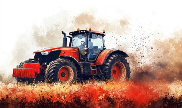 Fotobehang Landbouwkracht