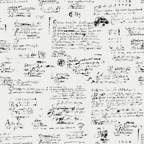 Fotobehang De charme van oude pagina's