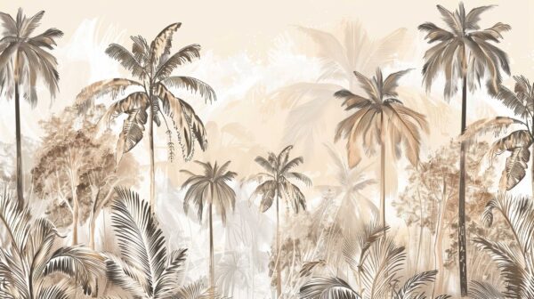 Fotobehang Tropische melodie