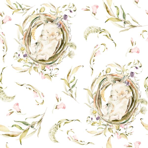 Fotobehang Bloemenreservaat