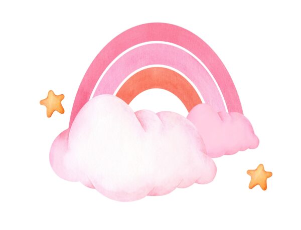 Fotobehang Roze Droomland