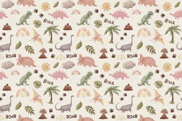 Fotobehang Jura-terrein