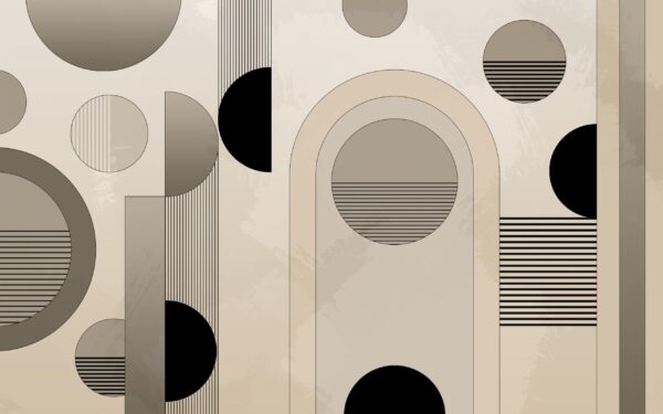 Fotobehang Geometrie van de stilte