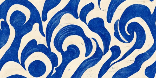 Fotobehang Golvende ruimtes