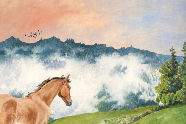 Fotobehang Bevroren moment