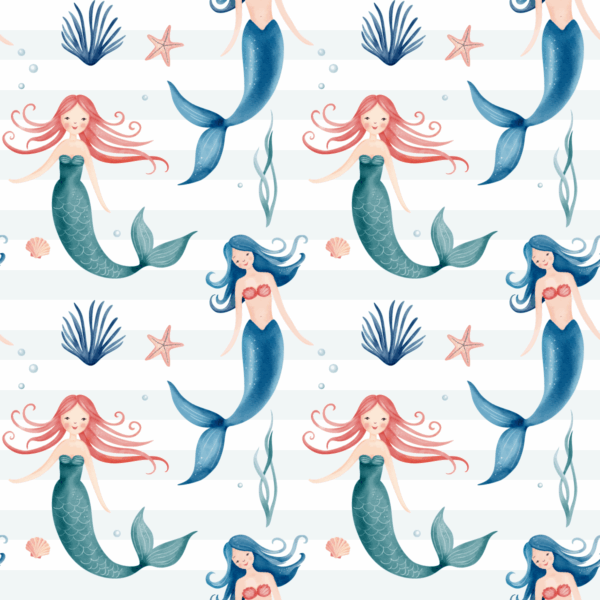 Fotobehang Zeeprinsessen