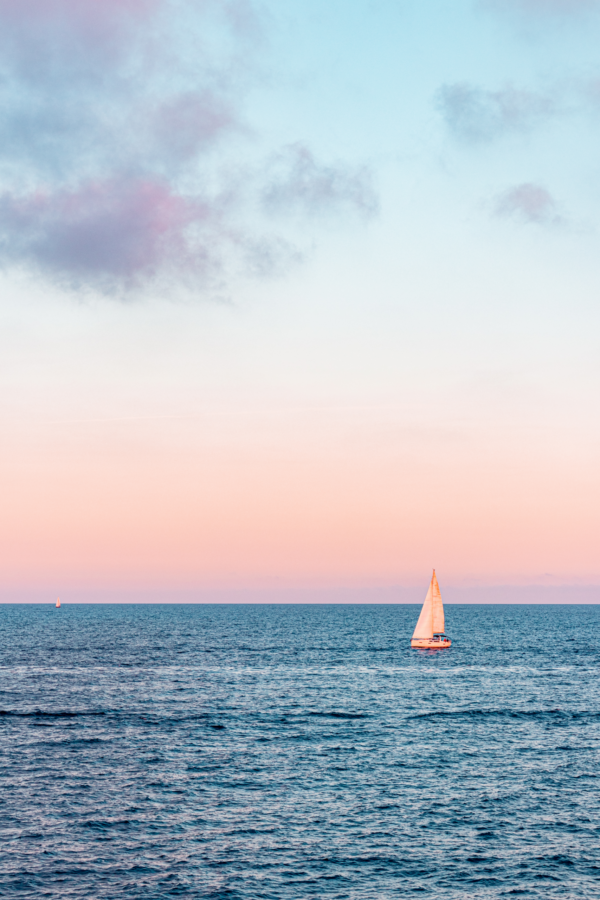 Fotobehang Pastel Cruise