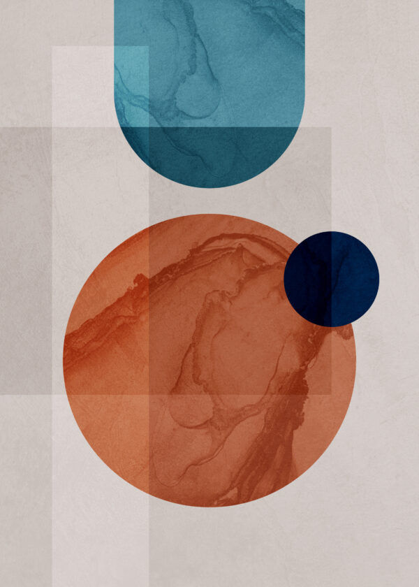 Fotobehang Geometrische balans