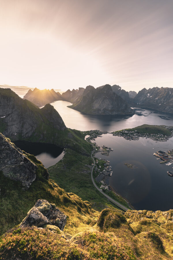 Fotobehang Gouden Fjord
