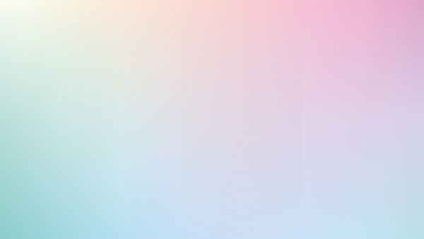 Fotobehang Subtiele regenboog-ombre