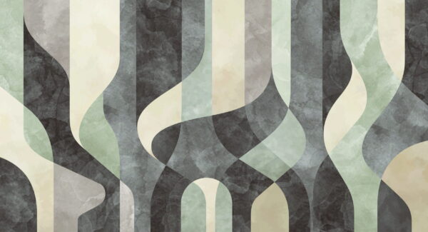 Fotobehang Retro geometrische patronen