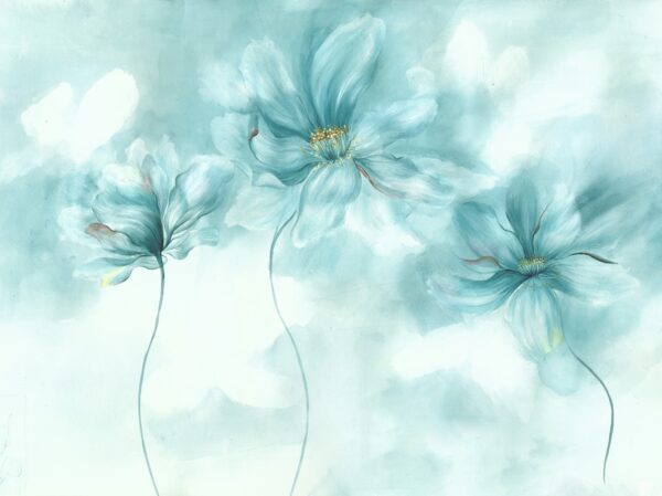 Fotobehang Sensuele bloemen