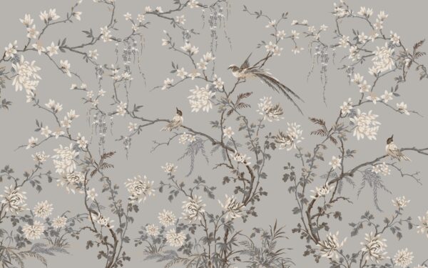 Fotobehang Romantische tederheid van bloemen